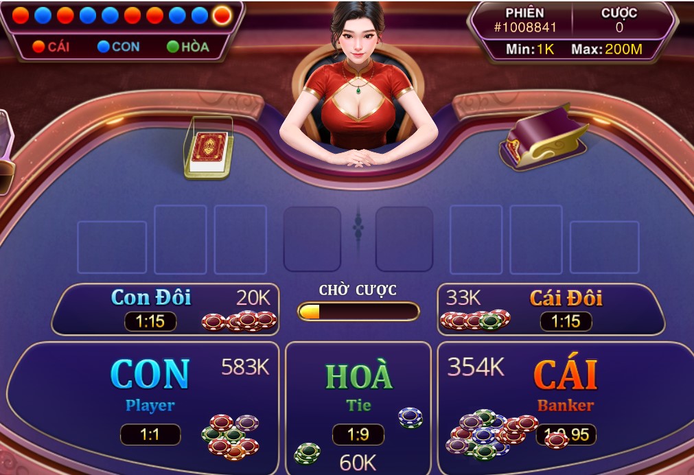 Game bài Baccarat Kim Tài Gemwin