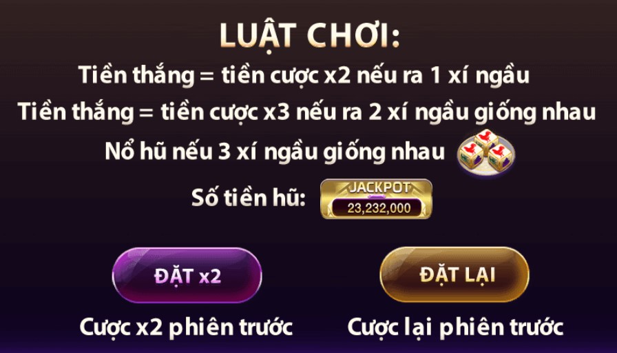 Luật chơi bầu cua online